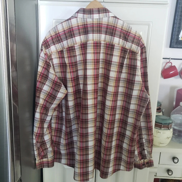 Jos A Bank Tartan Plaid Button Down Shirt - Picture 5 of 8